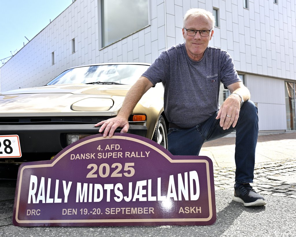 Satte Viby Sjælland og omegn på danmarkskortet sammen med resten af sin løbsledelse: Eventchef Kenneth Saust, der selv bor i Viby, var mere end tilfreds efter et vel gennemført Rally Midtsjælland
(Foto: Michael Eisenberg)